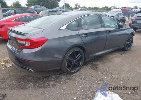 2018 Honda Accord Sport из США, поврежденный, VIN 1HGCV1F30JA022325